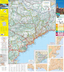 France Alpes-Maritimes Michelin Map 341