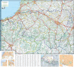 France Hautes-Pyrénées / Pyrénées-Atlantiques Michelin Map 342