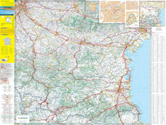 France Aude / Pyrénées-Orientales Michelin Map 344
