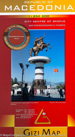 Macedonia Gizi Maps Folded