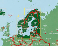 Northern Europe Freytag & Berndt Map
