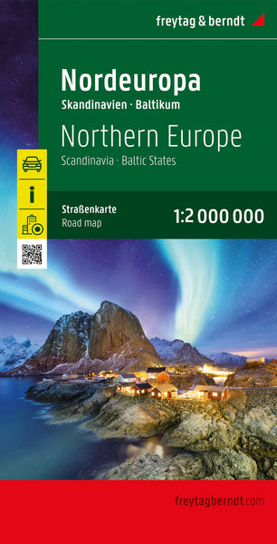 Northern Europe Freytag & Berndt Map