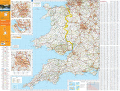 England South West, Midlands & Wales  Michelin Map 503