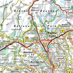 England South West, Midlands & Wales  Michelin Map 503