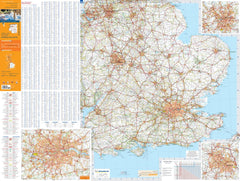 England South East, Midlands & East Anglia  Michelin Map 504