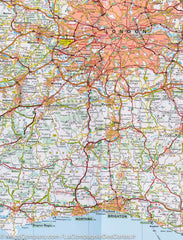England South East, Midlands & East Anglia  Michelin Map 504