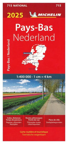 Netherlands Michelin Map 715