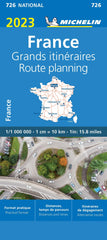 France Michelin Route Plannning Map 726