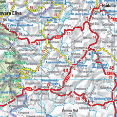 Sri Lanka Michelin National Map 803