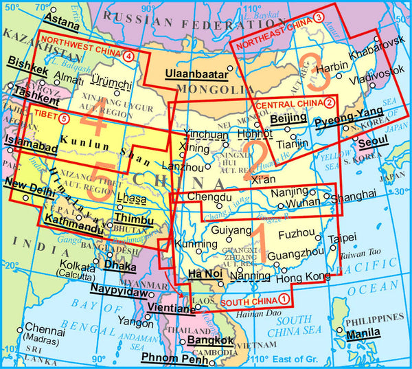Tibet Gizi Maps Folded