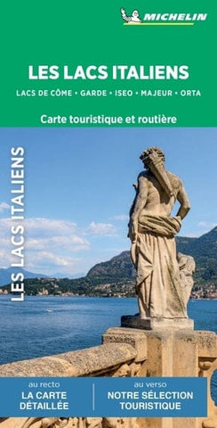 Italian Lakes Tourist Map Michellin