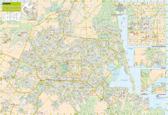 Christchurch Visitor Kiwimaps Folded Map