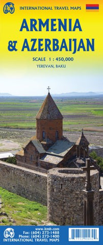 Armenia & Azerbaijan ITMB Map