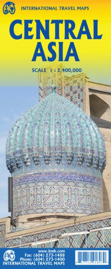 Central Asia ITMB Map – ITM | Mapworld