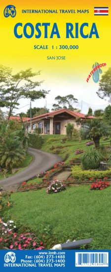 Costa Rica ITMB Map – ITM | Mapworld