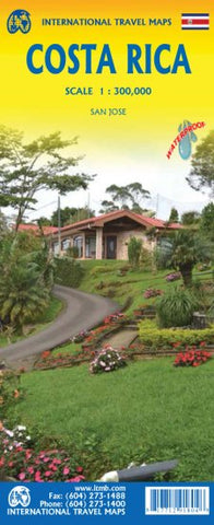 Costa Rica ITMB Map – ITM | Mapworld