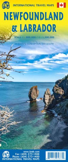 Newfoundland & Labrador ITMB Map – ITM | Mapworld