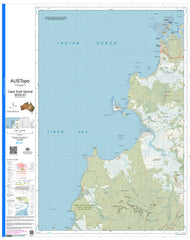 Cape Scott Special D5207 AUSTopo 1:250,000 Map | Mapworld