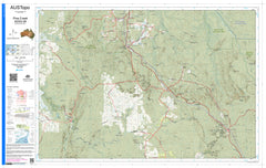 Pine Creek D5208 AUSTopo 1:250,000 Map