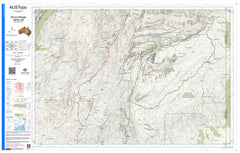 Dixon Range E5206 AUSTopo 1:250,000 Map — AUSTopo 1:250,000 topographic map
