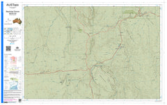 Bauhinia Downs SE53-03 AUSTopo 1:250,000 Map — AUSTopo 1:250,000 topographic map