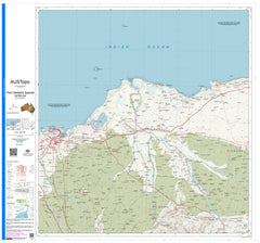 Port Hedland Special SF50-04 AUSTopo 1:250,000 Map