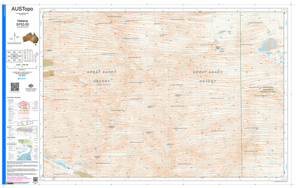 Helena F5205 AUSTopo 1:250,000 Map | Mapworld