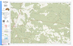 Glengarry SG50-12 AUSTopo 1:250,000 Map