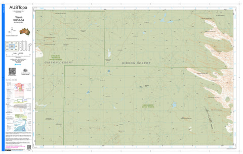 Warri SG51-04 AUSTopo 1:250,000 Map