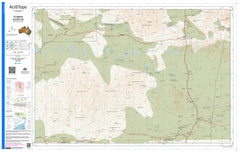 Kulgera G5305 AUSTopo 1:250,000 Map — AUSTopo 1:250,000 topographic map