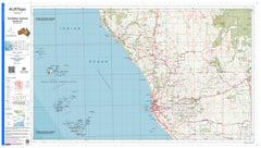 Geraldton Special SH50-01 AUSTopo 1:250,000 Map