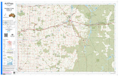 Southern Cross SH50-16 AUSTopo 1:250,000 Map
