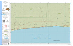 Coompana H5215 AUSTopo 1:250,000 Map — AUSTopo 1:250,000 topographic map