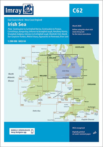 Harwich to Hoek van Holland and Dover Strait Chart – Imray | Mapworld