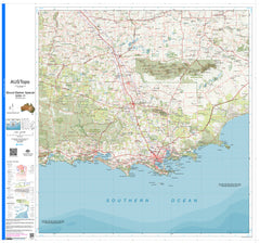 Mount Barker Special SI50-11 AUSTopo 1:250,000 Map