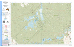 Lake Johnston SI51-01 AUSTopo 1:250,000 Map