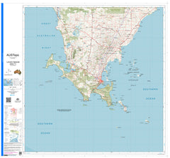 Lincoln Special I5311 AUSTopo 1:250,000 Map — AUSTopo 1:250,000 topographic map