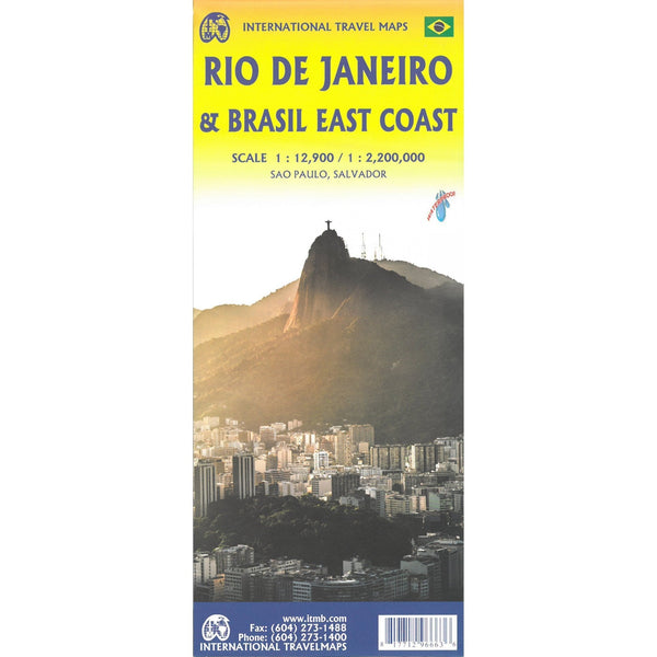 Rio de Janeiro & Brazil East Coast ITMB Map