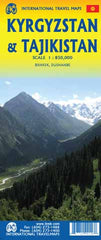 Tajikistan & Kyrgystan ITMB Map – ITM | Mapworld