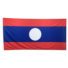 Laos Flag 1800 x 900mm