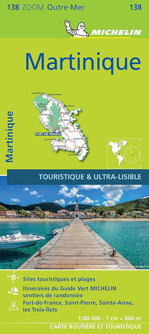 Martinique Michelin Map 138