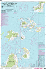 Middle Grenadines Chart – chart detail | Mapworld