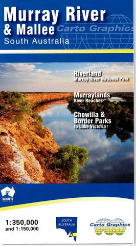 Murray River & Mallee Map Carto Graphics