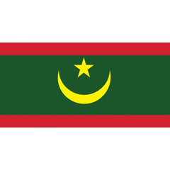 Mauritania Flag 1800 x 900mm