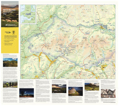 Brecon Beacons National Park Map - West by Collins