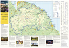 North York Moors National Park Map by Collins