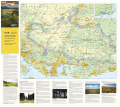 South Downs National Park Map - West by Collins