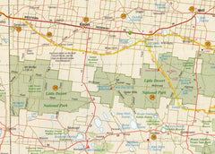 Outback Victoria Map Westprint