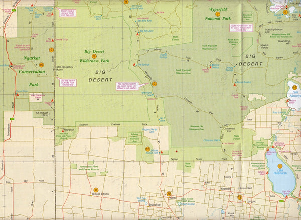 Outback Victoria Map – Westprint | Mapworld