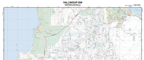 WA Topo 25 Maps — Landgate Topographic Map Series of Western Australia